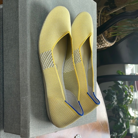 Rothy's Yellow Flats Comfortable Loafers - Picture 2 of 7